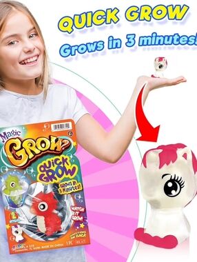 JA-RU Magic Squishy Grow Toy (1 Piece) Place in Water & Watch It Grow Blind Bag